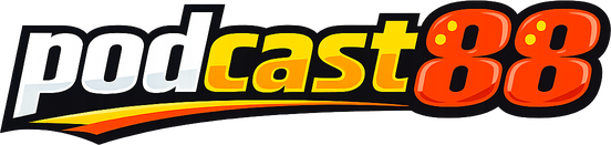Logo podcast88 platform hiburan online